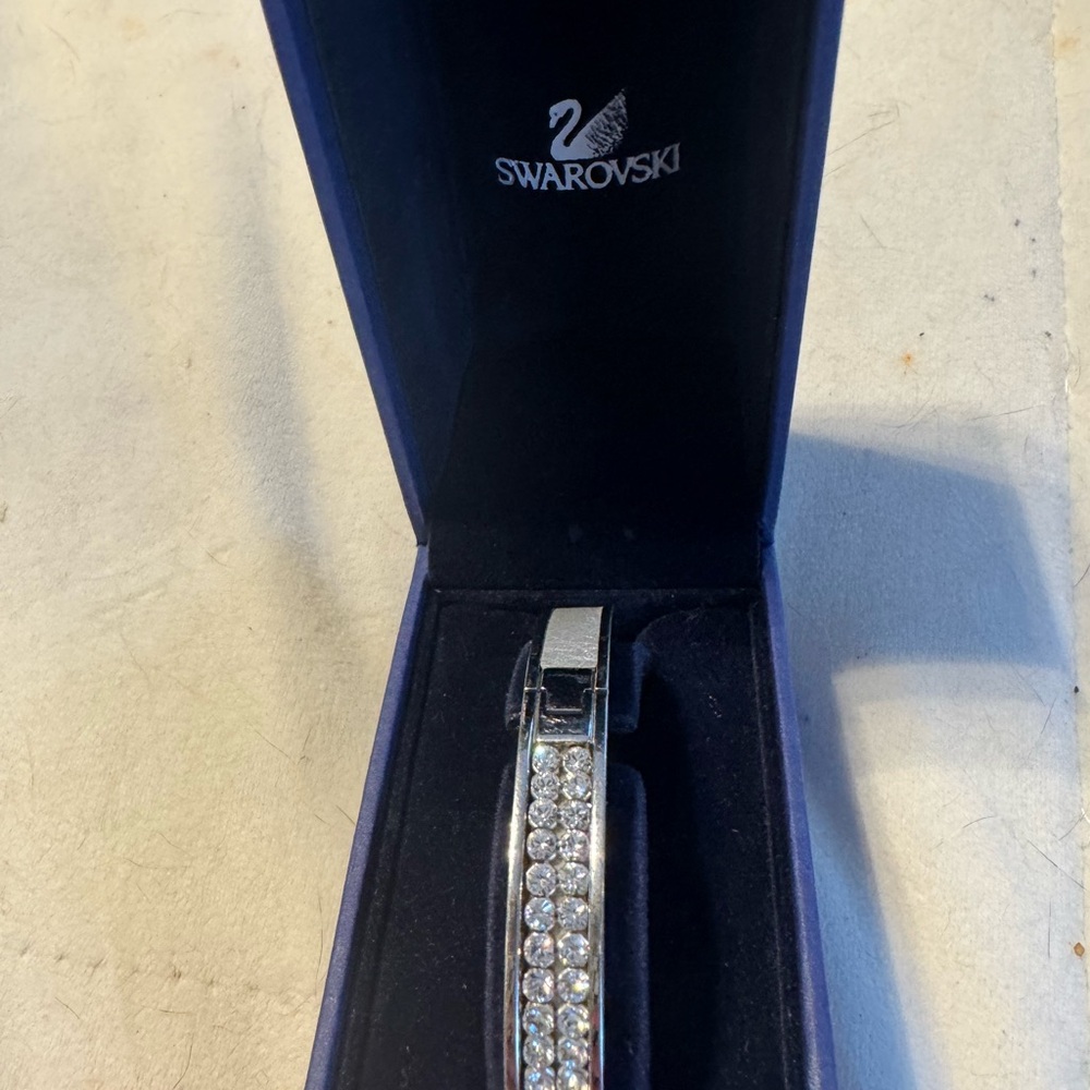 Swarovski Silver and Crystal Bangle
